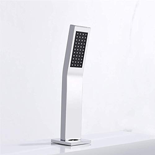 Robinet de cascade 5 trous avec douche à main chrome pour baignoire - 6