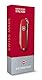 Victorinox Schweizer Taschenmesser, Klein, Classic SD, Multitool, Swiss Army Knife, Geschenk, 7 Funktionen, Klinge, Nagelfeile, Rot