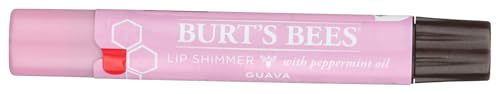 Burt's Bees 100% Natural Moisturizing Lip Shimmer, Guava, 1 Tube - image 1
