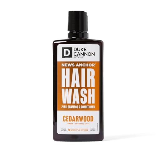 Duke Cannon News Anchor 2-in-1 Hair Wash - Cedarwood Scent