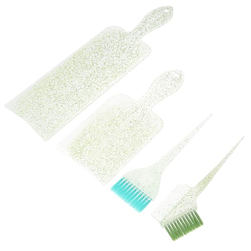 Hohopeti Planche de Coloration Cheveux avec Pinceau Ergonomique pour Teinture Mèches et Racines Kit Professionnel pour Application Précise et Facile Adaptée Cheveux Longs Couleur Aléatoire