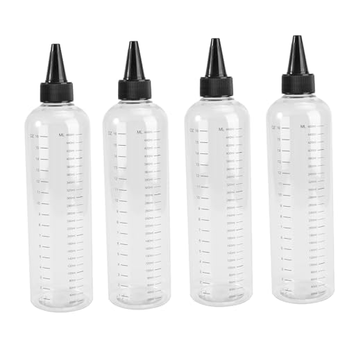 Botellas exprimibles transparentes para aplicar tratamientos sin desperdiciar 2