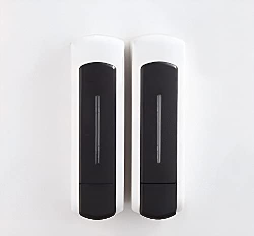 Image of Carnival ABS 420ml Wall Mounted Liquid Black Soap Dispenser | Lotion,Hand Wash,Shampoo,Gel,Soap Dispenser for Bathroom and Washbasin |1 Year Leakage Warranty