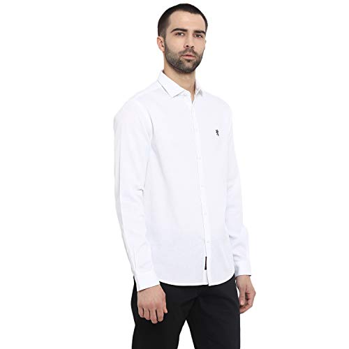Image of Red Tape Men's Solid Regular Fit Casual Shirt