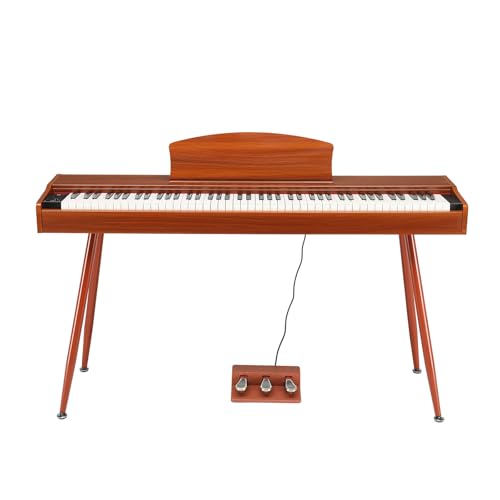 Clavier avec unité à 3 pédales et double Bluetooth piano 88 touches