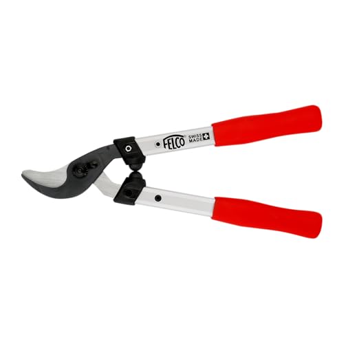FELCO 211-40 Astschere (Länge 40 cm, ziehender Schneidkopf, Baumschere Schnitt-ø 35 mm, Griffe aus Aluminium, Gartenschere für schwere Schneidarbeiten)