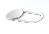 Webcam Cover -Silver Metal Magnet Slider - for Laptops Macbooks PCs Tablets Smart TV, for Privacy and Security against Cam Hacks by Unitedtime (Silver Metal 1 Pack)