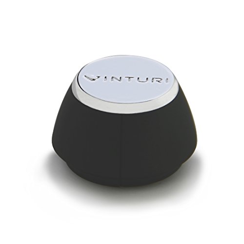 Vinturi V9041 Wine Foil Cutter Soft-grip for Wine Bottles, Black