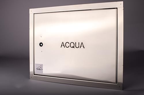 UTILFER Sportello in Acciaio INOX per Contatore