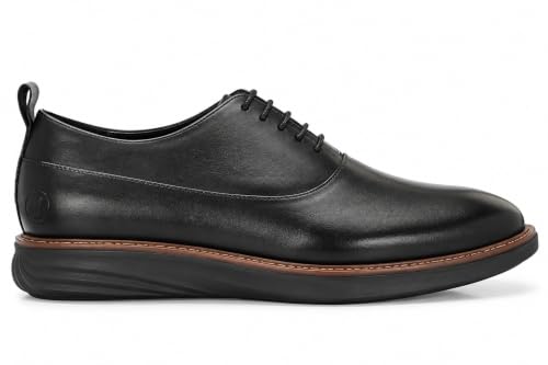 Image of Legwork Crossover Oxfords 2.0 - Italian Leather Hybrid Dress Shoes with Extralight Rubber Outsole | Ultra-Lightweight & Comfortable Oxford Wingtip | All Elegance