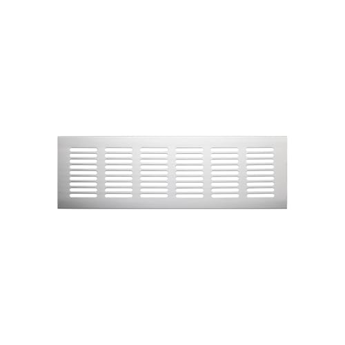 Grade Ventilação Para Embutir Alumínio 80x250mm