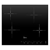 Cooktop 4 Bocas Elétrico Midea CCB40P2-220v