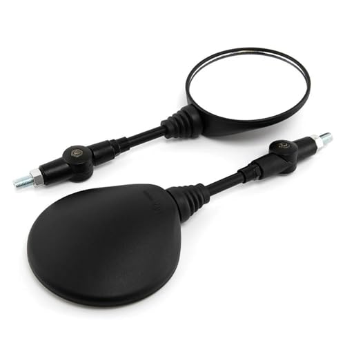 Rétroviseur moto 8mm 10mm pliable pour éviter la casse en cas de chute
