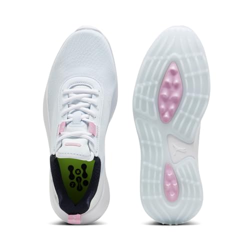 PUMA Fusion Crush Sport Damen Sneaker, Eisblau-rosa Zuckerguss, 41 EU