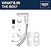 Grohe 36466000 Baucosmopolitan E Touchless Electronic Faucet with Temperature Control Lever, Battery-Powered