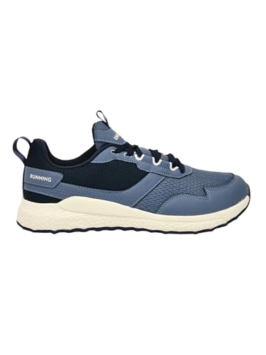 Image of Impakto Grip Trail Runner Men Running Shoes | Lightweight & Breathable Upper | Sport Shoes for Training & Travel | Cushioned Insole | Non-Slip Sole for Better Traction