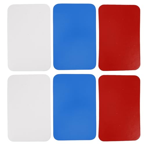 ROMISBABA Kit de Reparación para Kayaks Inflables y Botes de PVC 6 Parches Flexibles Impermeables y Parches Versátiles para Balsas Canoas y Colchones de Aire Accesorios para