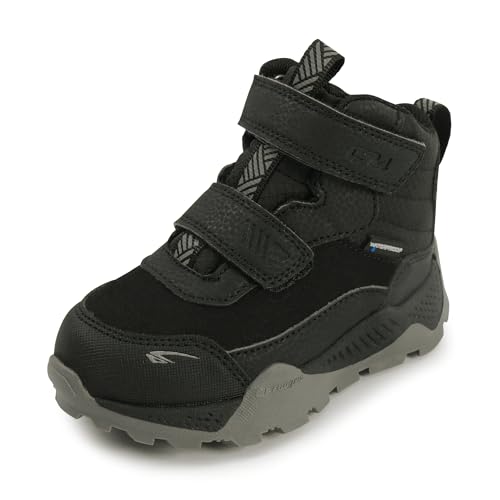 Toddler and Kids Hiking Boots - Waterproof, Slip-Resistant, Durable Outdoor Boots for Adventures and Play - Comfortable Multi-Terrain Shoes