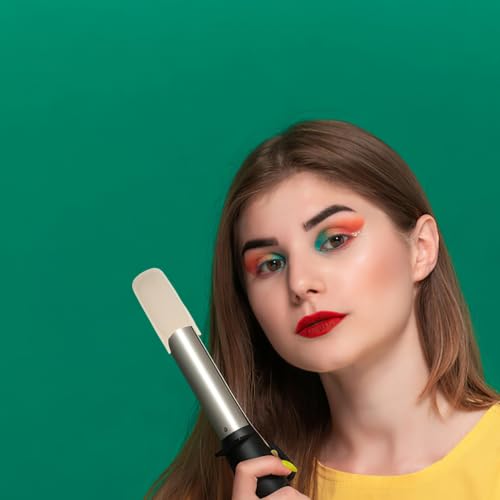 Cubierta de mango para rizador de cabello beige resistente al calor miniatura 6