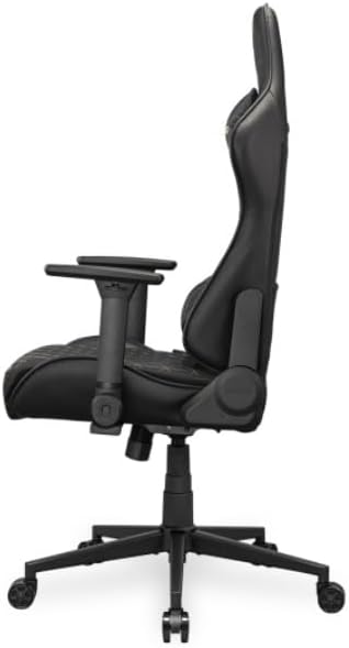 Miniatura 7 de COUGAR Armor ONE V2 Silla de juegos dorada, opciones de cuero de PVC transpirable o tela tejida, reposabrazos plegables 4D, almohadas lumbares y