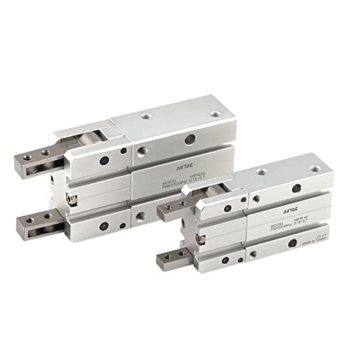 Cylindre pneumatique double action HFR25 en alliage d'aluminium léger et résistant - 2