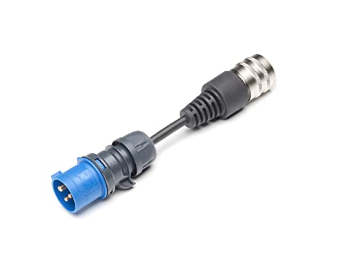 Juice Booster Adapter - Industriestecker CEE 16A/230V Blau 3.7kW mit automatischer Adaptererkennung