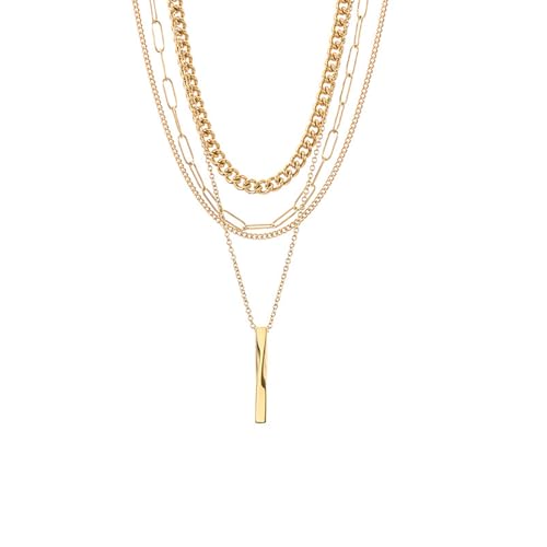 Collier ras du cou acier torsadé le cadeau contemporain parfait pour elle et lui