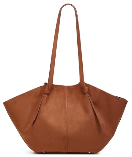 Image of Slouchy Suede Tote Bag Women Crossbody Hobo Shoulder Purses Travel Handbags