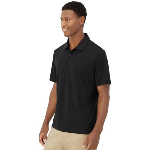 Hanes Moves Performance, Short Sleeve Polo Shirt for Men, Moisture-Wicking3