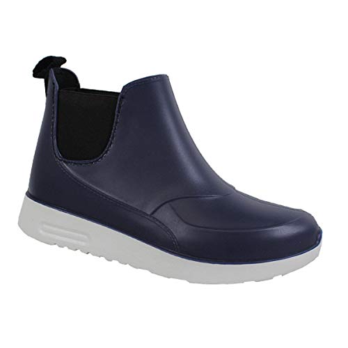 YOKI Womens Orly-02 Rain Boot, Navy, 9 US