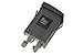 URO Parts 1C0953235BB41 Hazard Switch , Black