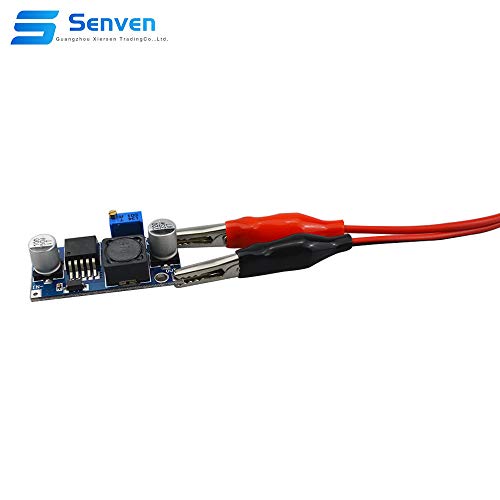 senvenelec 1000V 20A Kit de cables de prueba electrónicos para multímetro de, sonda de prueba de pinza de cocodrilo con cabeza de banana, utilizada para pruebas de laboratorio, pruebas eléctricas.