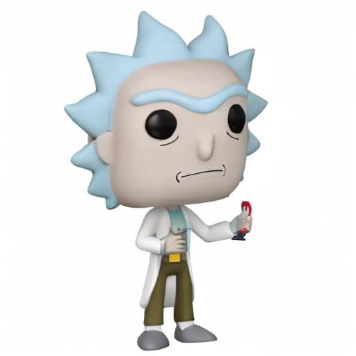【アメリカ輸入未使用】 Funko pop Rick and Morty 4個 Funko POP! Animation Rick and Morty Rick with Memory Vial Funko