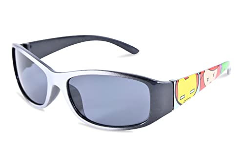 Marvel Avengers Boys Sunglasses For Kids With Super Hero Glasses Case Protective Toddler And Youth Sun Shades (Silver Avengers) #TOP3