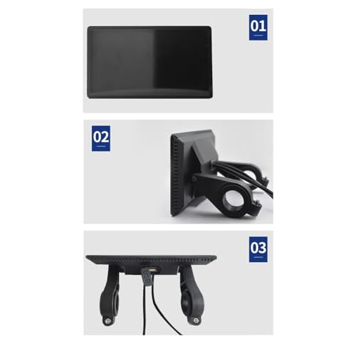 Écran LCD de vélo électrique haut de gamme avec câblage SM 5pin
