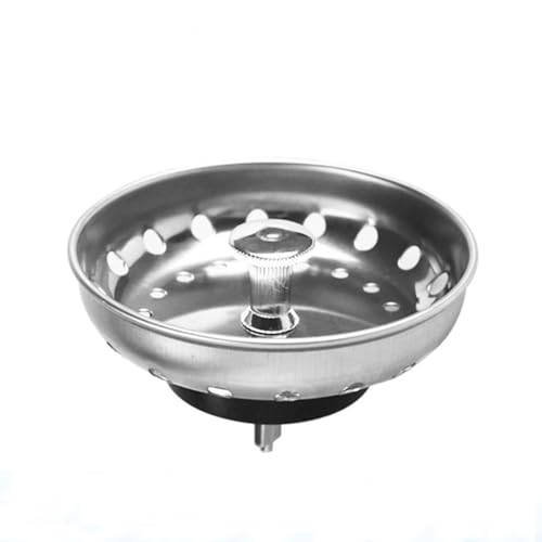 Colador de fregadero de acero inoxidable práctico