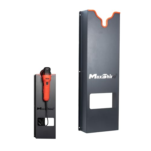 Maxshine Car Polisher Holder (Single Station) - Wall-Mounted, Durable, Anticorrosion Holder - Ideal for Storing Your Polisher & Saving Valuable Space