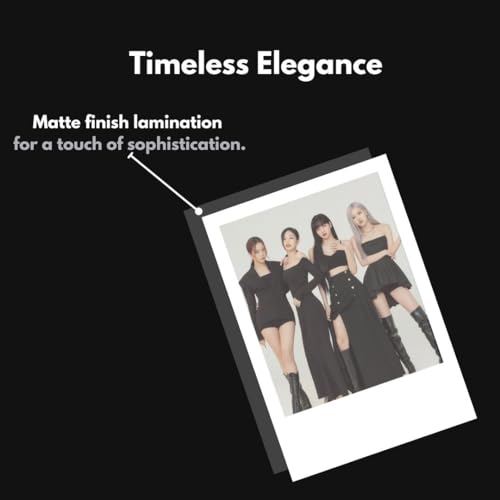 Image of Black Pink Poster | Blackpink Songs Mini Polaroids Kit (Set of 15) | Black Pink's Pink Venom, Born Pink, Lovesick Girls Songs Size (8 x 6 cm) Posters for Phone Accessories, Bedroom, Office