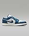 NIKE Jordan Men's 1 Low SE White/Industrial Blue (FN5214 141) - 9