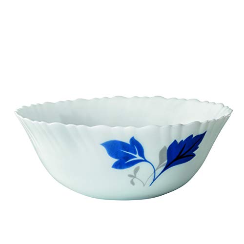 Image of Larah by BOROSIL Fluted Series Ageria Opalware Dinner Set | 27 Piece for Family of 6 | Microwave & Dishwasher Safe | Bone-Ash Free | Crockery Set for Dining & Gifting | Plates & Bowls | White
