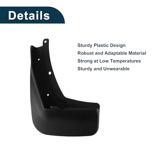 Image of Mud Flaps Splash Guards for Volkswagen Tiguan l 2019-2023 W /Mount Accessories Mud Guards Front and Rear 1 Set