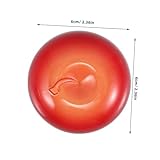 WOONEKY Tarro de Crema Forma de Manzana Envase Reutilizable para...