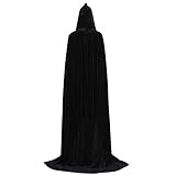 capa negra disfraz mujer La capa es adecuada para ocasiones como fiesta de Halloween, fiesta de Navidad, fiesta de Pascua, baile elegante, cuento de hadas, historia de teatro de vampiros, disfraz de cosplay.