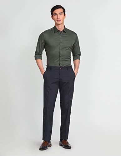 Image of Arrow Men's Checkered Slim Fit Shirt