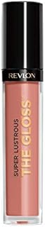 Revlon Super Lustrous Lip Gloss, High Impact Lipcolor with Moisturizing Creamy Formula, Infused with Agave, Moringa Oil, & Cupuacu Butter, Super Natural (215)