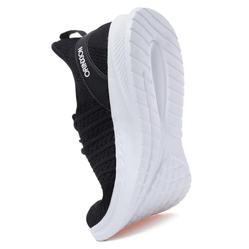 Men's Running Walking Sports Shoes Non Slip Casual Fashion Slip On Sneakers Lightweight Tennis Athletic Gym Shoe3