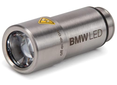 Linterna LED BMW plateada impermeable miniatura 1