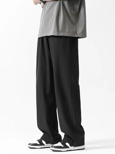 Image of dockstreet Men's Alley Cool Backdoor Series Men's Casual Sweatpants Baggy Jogger Pants ||Drawstring Joggers || 100% Pure Cotton || Breathable Airy for All Seasons