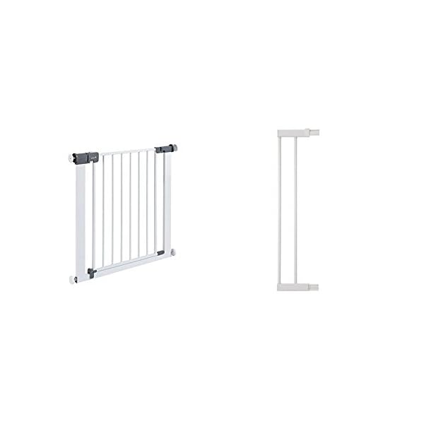 Safety 1st Quick Close ST Treppenschutzgitter aus Metall zum Klemmen, ohne Bohren, 73 - 80 cm, bis max. 108 cm…