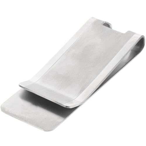 Clip de metal para billetes con abridor de botellas y cartera minimalista
